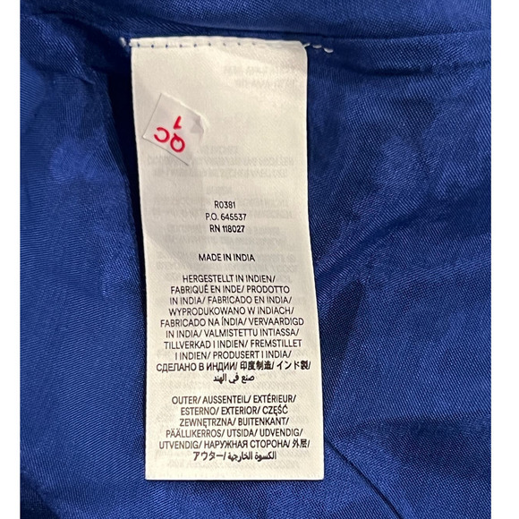 Boden Holiday Floral Vine Print Ruffle Miniskirt Size US/12 - Picture 7 of 9